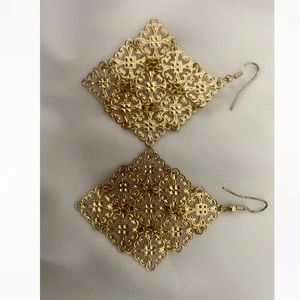 Gold Dangle Earrings